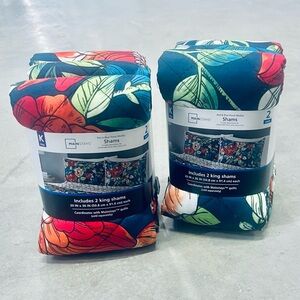 Mainstays King Size Pillow Shams (2 sets)